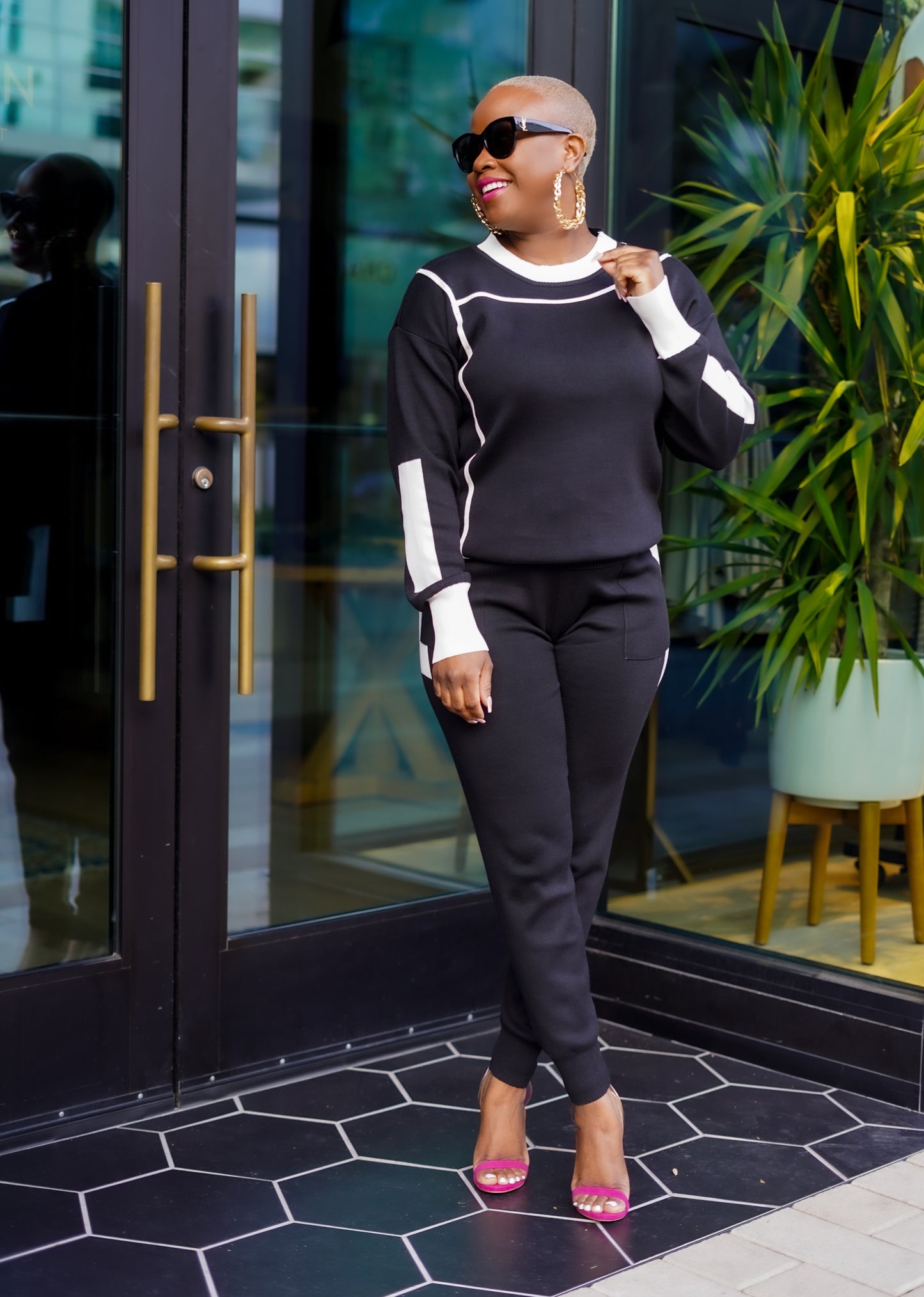 Color Block Sweater Set--Will Ship The Week Of 9/2/25