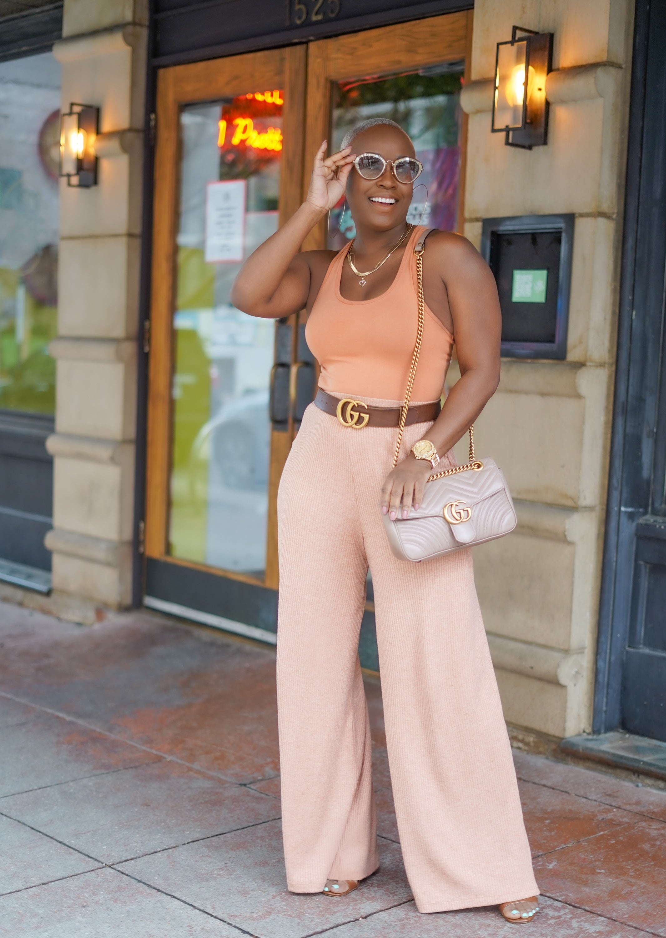 PLUS SIZE--Sunday Afternoon Ribbed Knit Pants