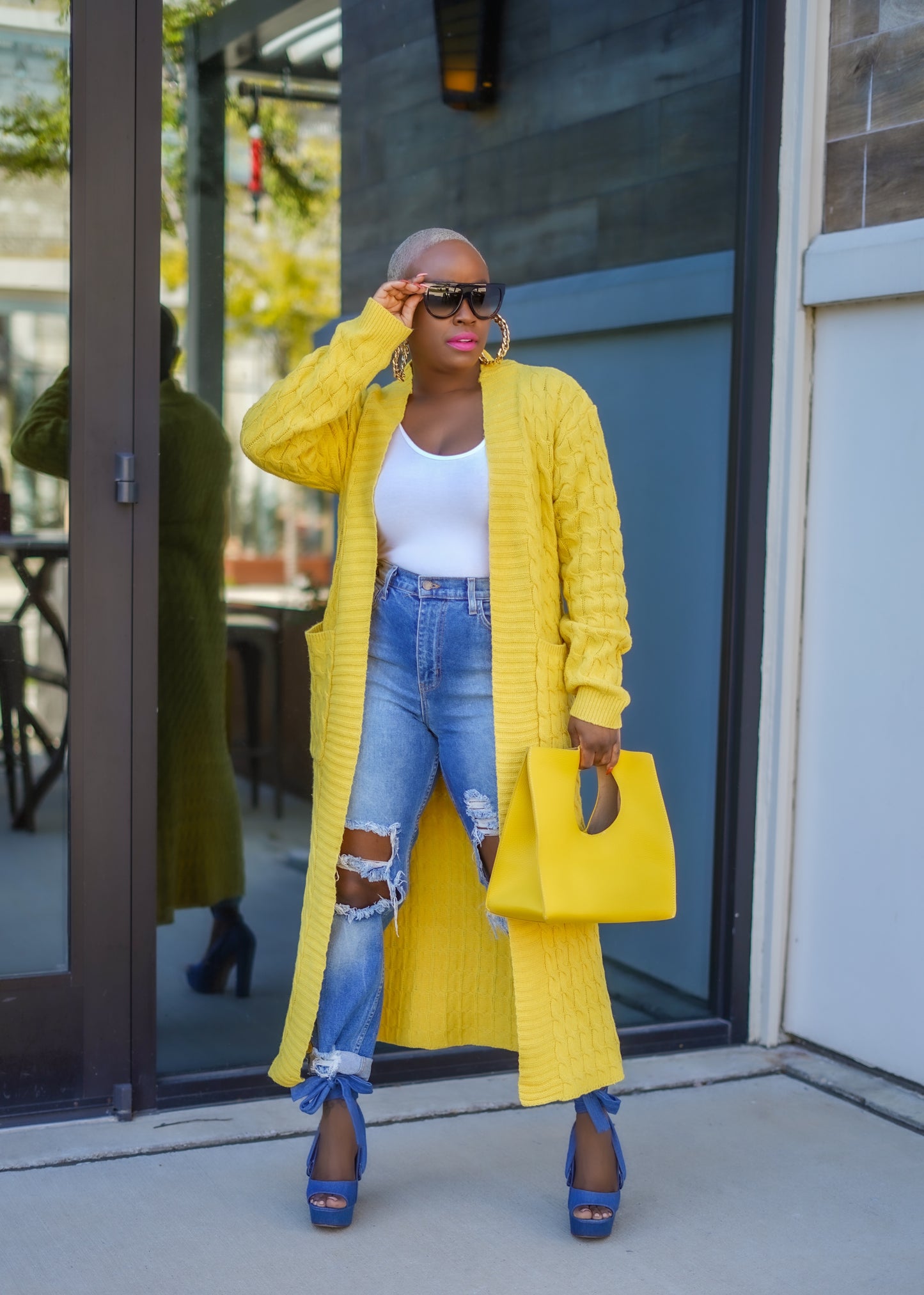 Sunny Autumn Long Sleeve Cardigan--Will Ship The Week Of 9/2/25