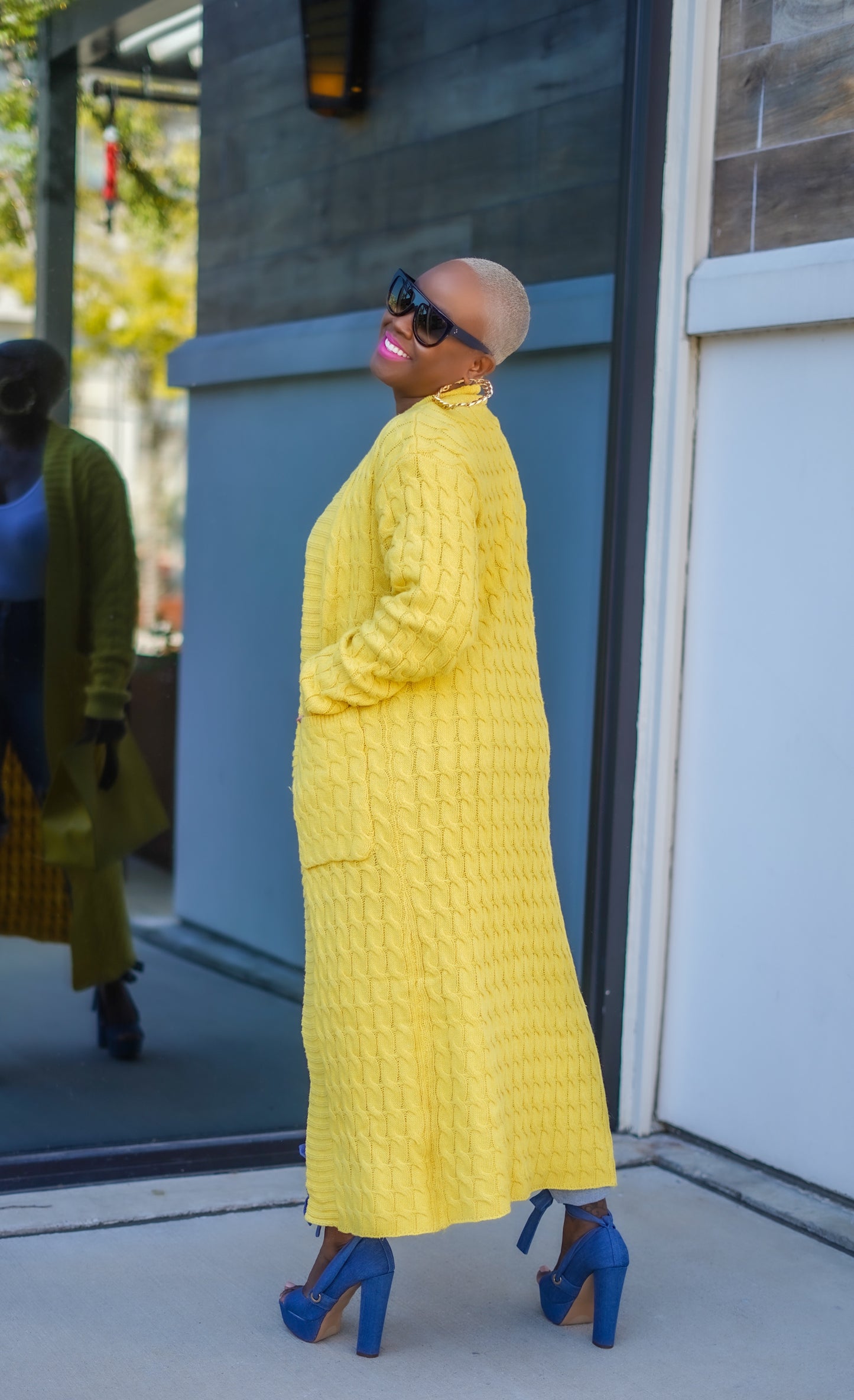 Sunny Autumn Long Sleeve Cardigan--Will Ship The Week Of 9/2/25