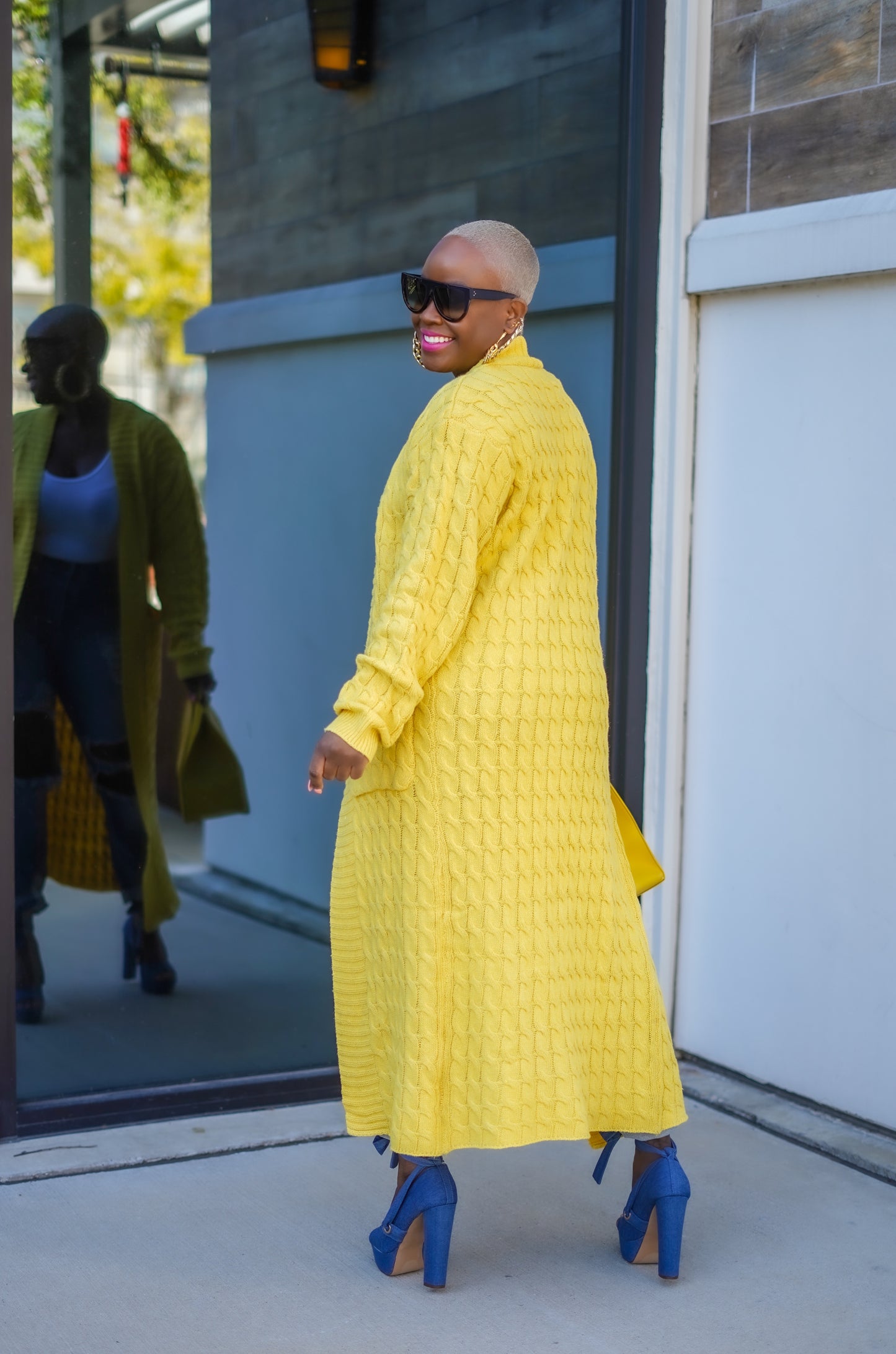 Sunny Autumn Long Sleeve Cardigan--Will Ship The Week Of 9/2/25