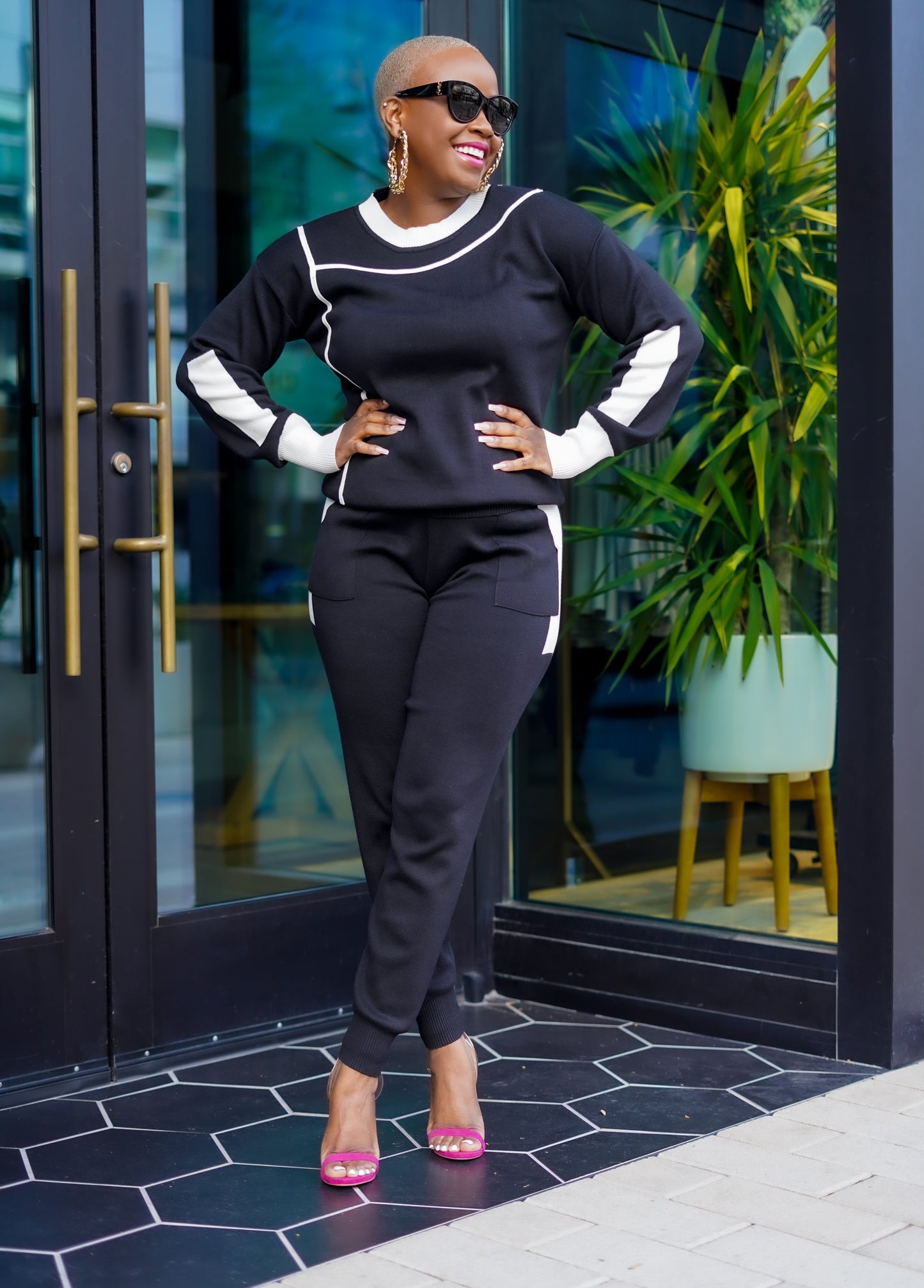 Color Block Sweater Set--Will Ship The Week Of 9/2/25